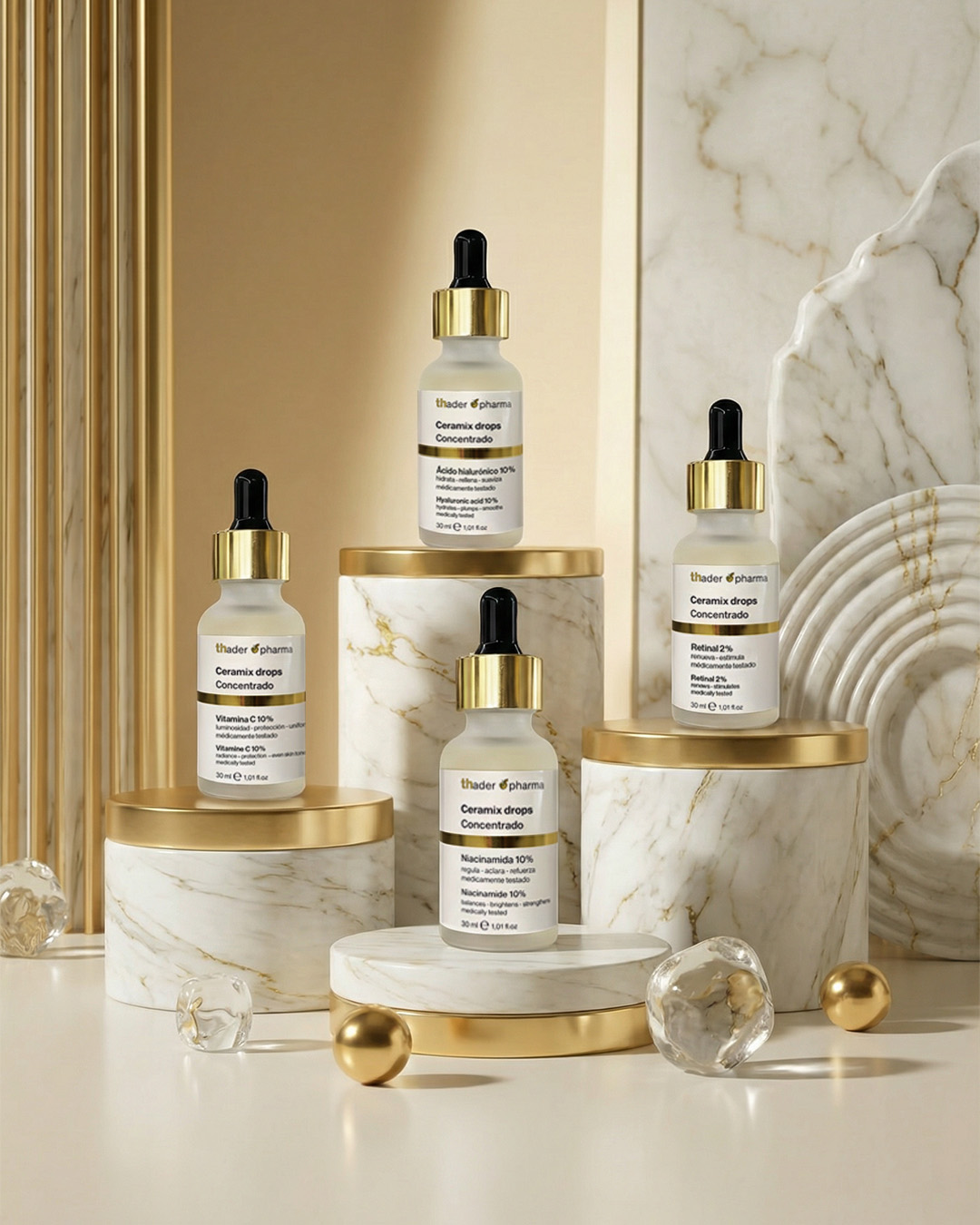 Concentrados Ceramix Drops de Thader Pharma