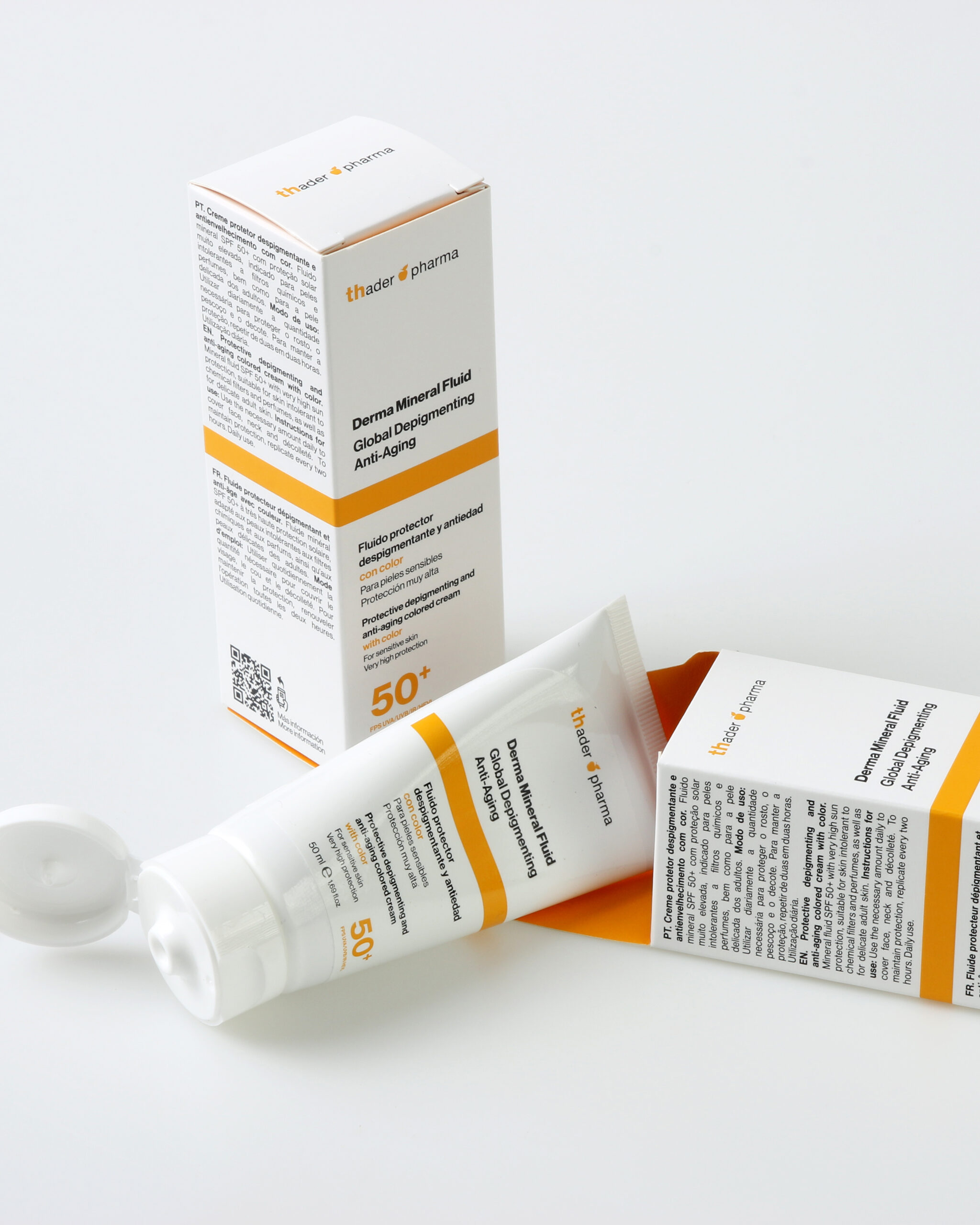 Protector solar Derma Mineral Fluid de Thader Pharma