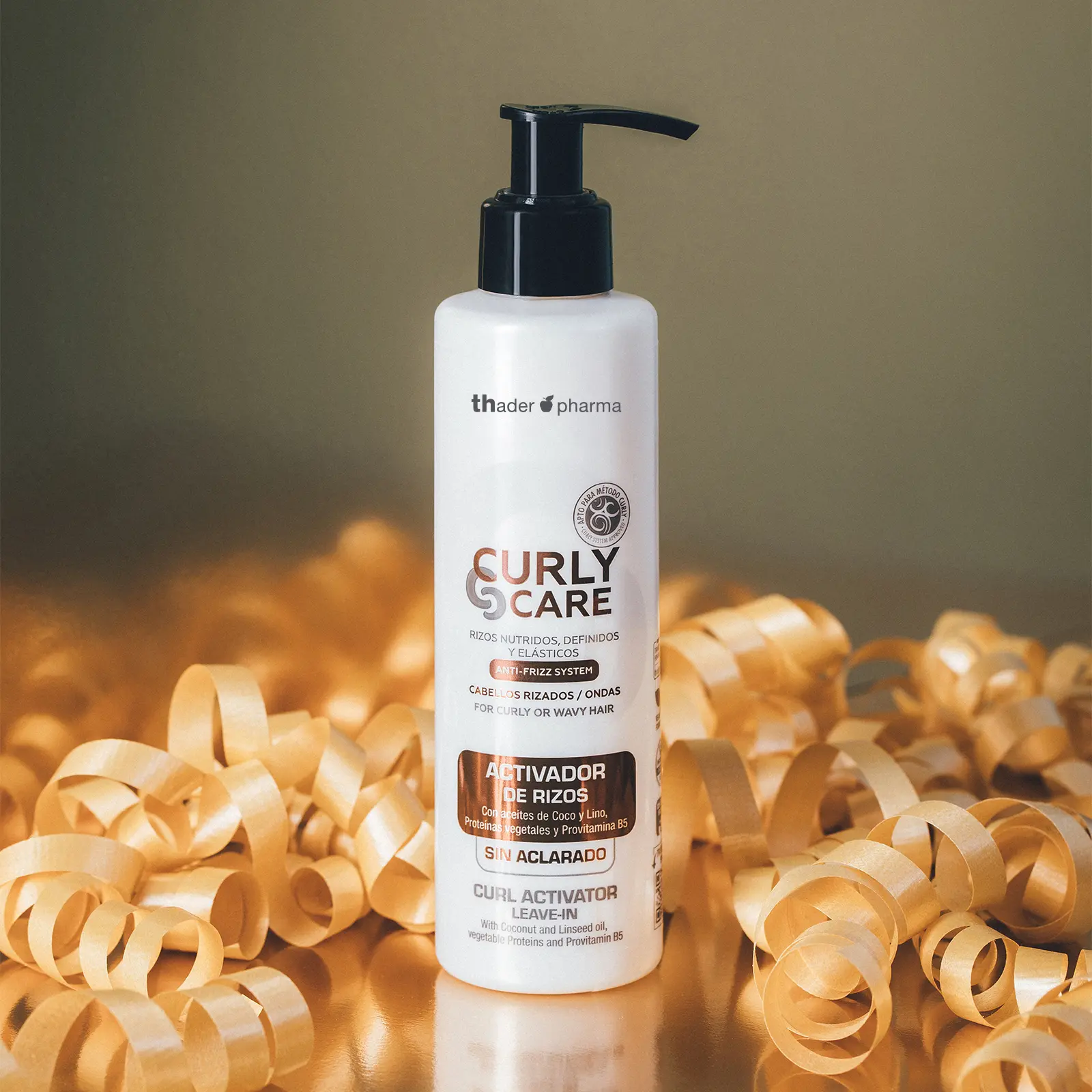 Activador de rizos Curly Care de Thader Pharma