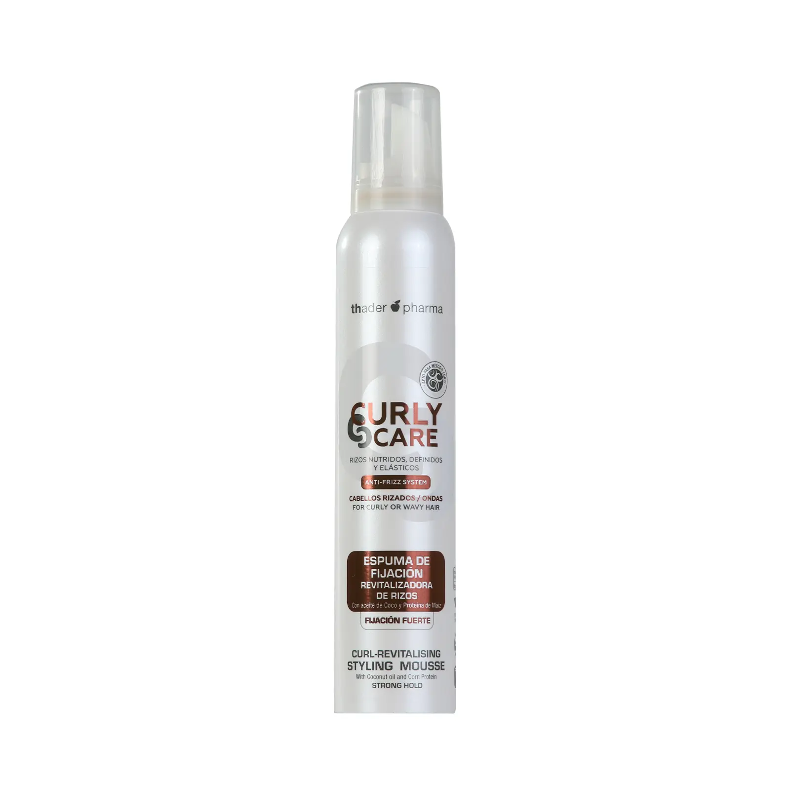 Espuma de rizos Curly Care de Thader Pharma