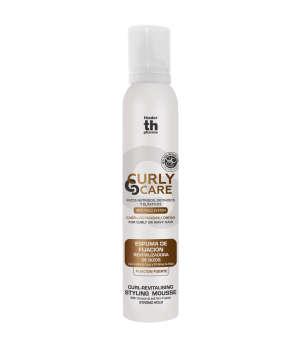 Espuma de fijación revitalizadora Curly Care Thader Pharma