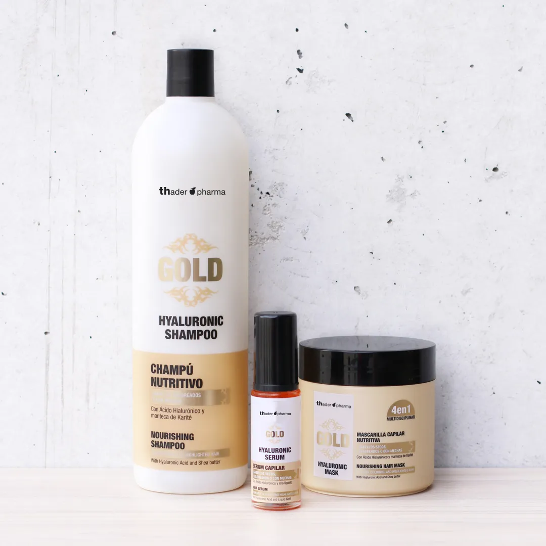 Línea Hyaluronic Gold de Thader Pharma