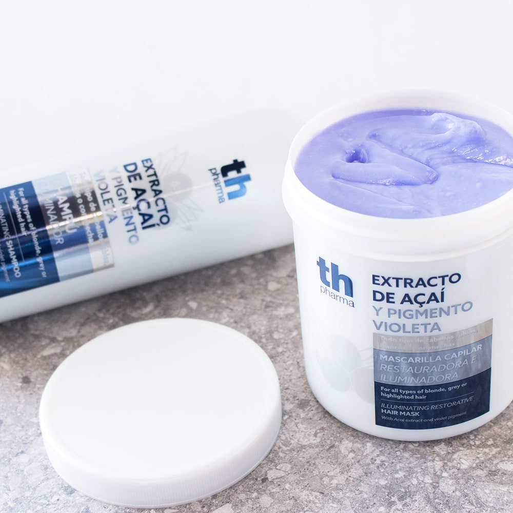 mascarilla para pelo rubio