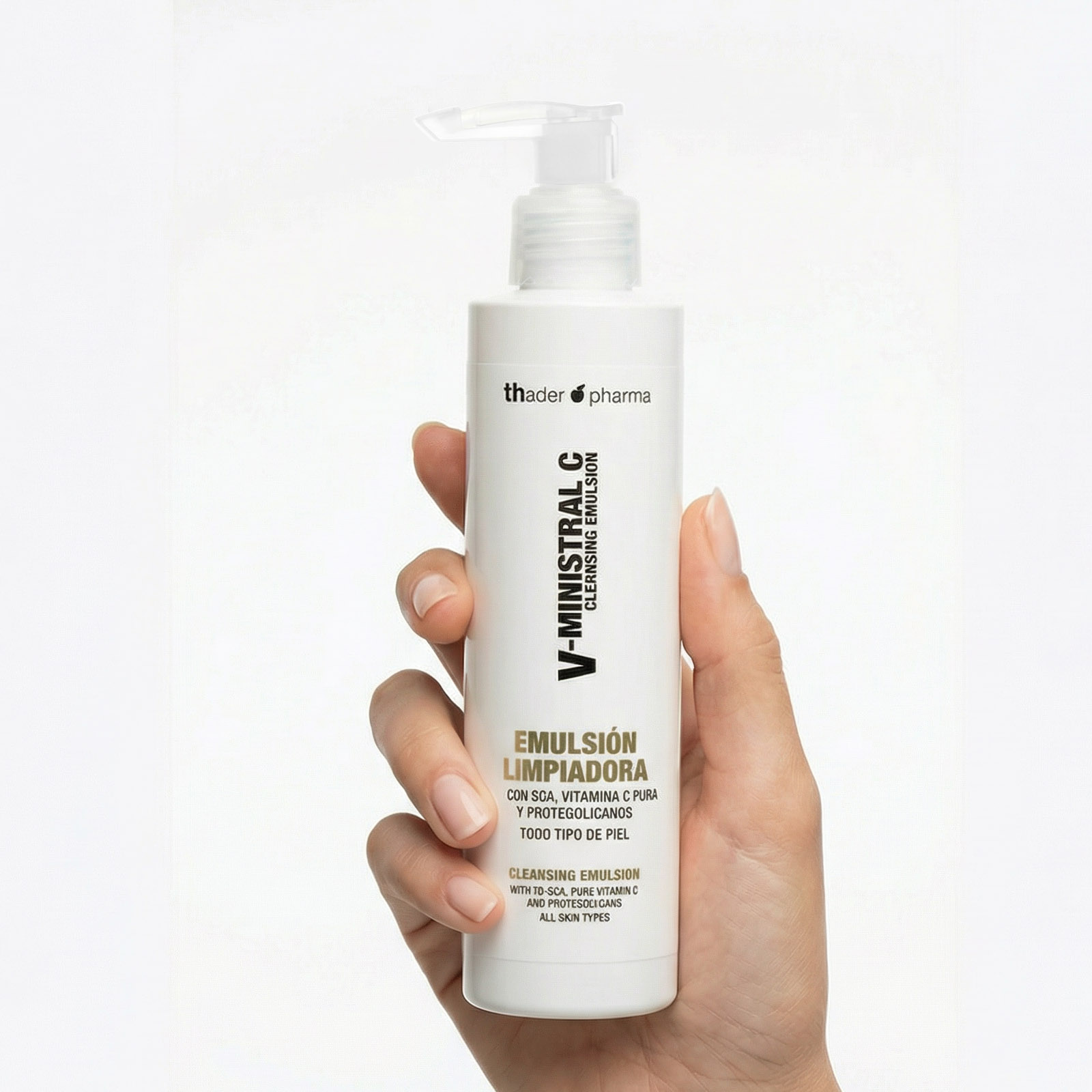 Emulsión limpiadora V-Ministral C de Thader Pharma