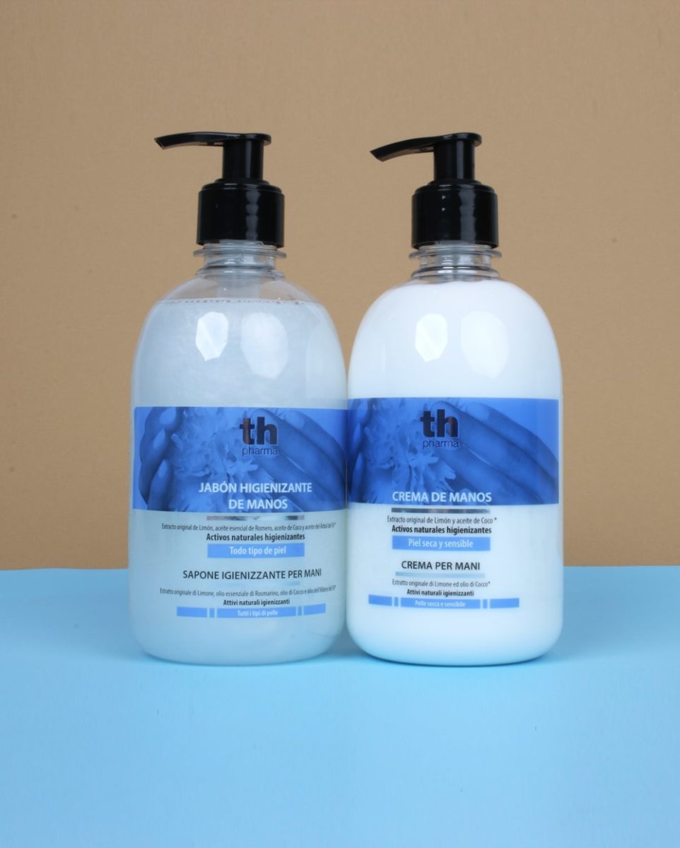 jabón higienizante manos
