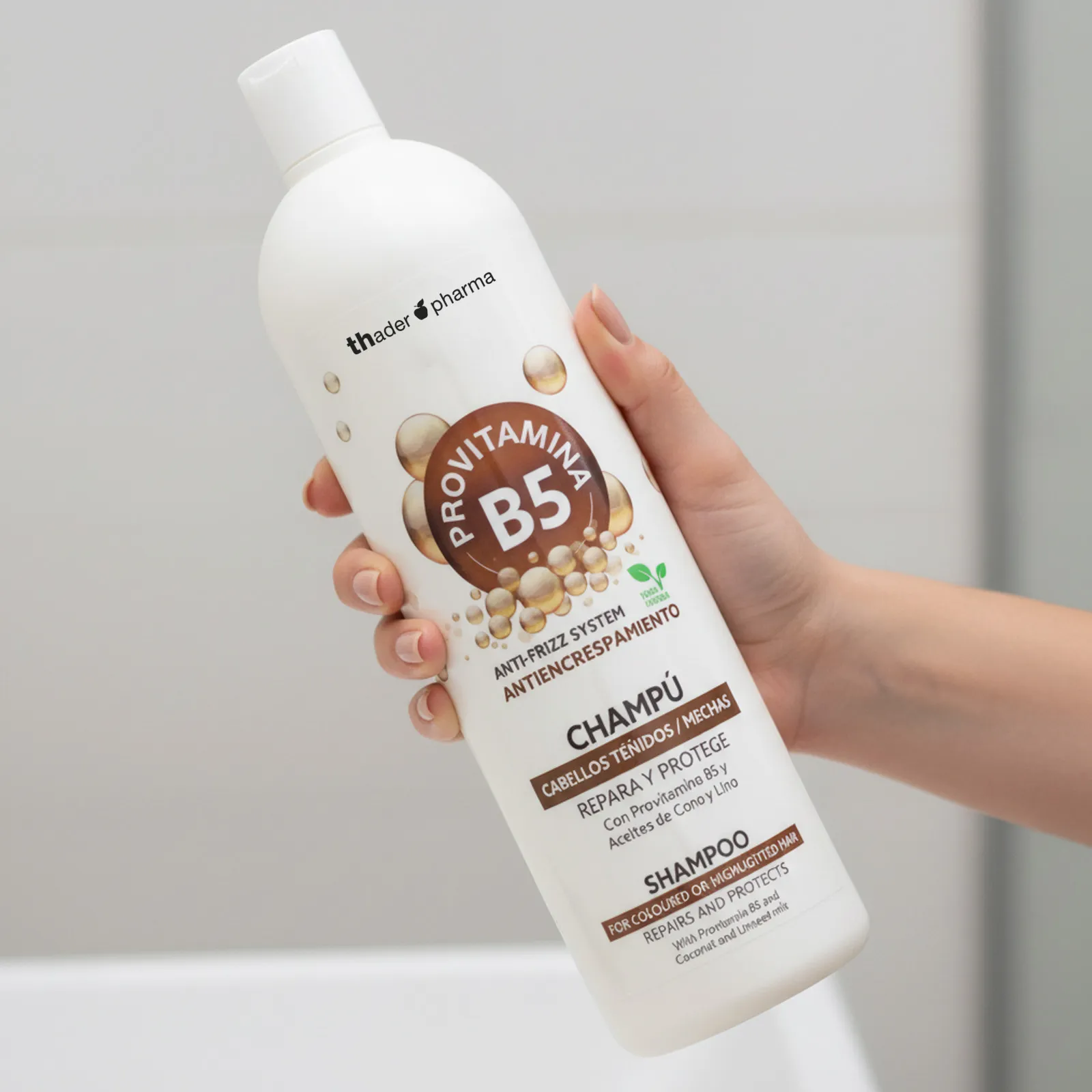 Champú Provitamina B5 de Thader Pharma