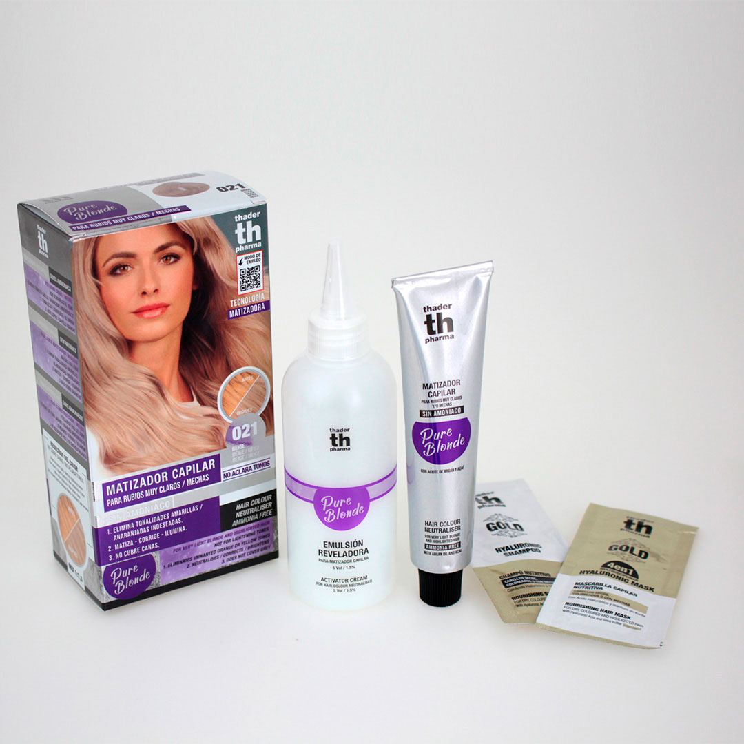 Pure Blonde es un tinte sin amoniaco para rubias