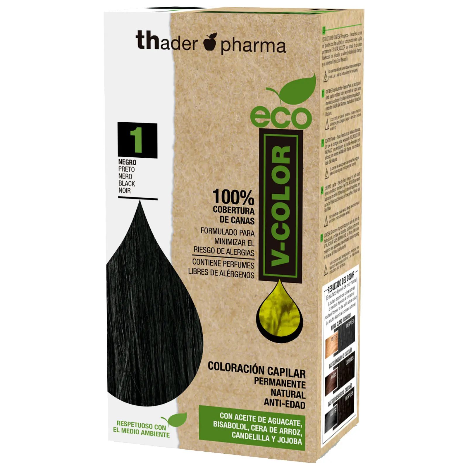 Tinte V-Color Eco de Thader Pharma