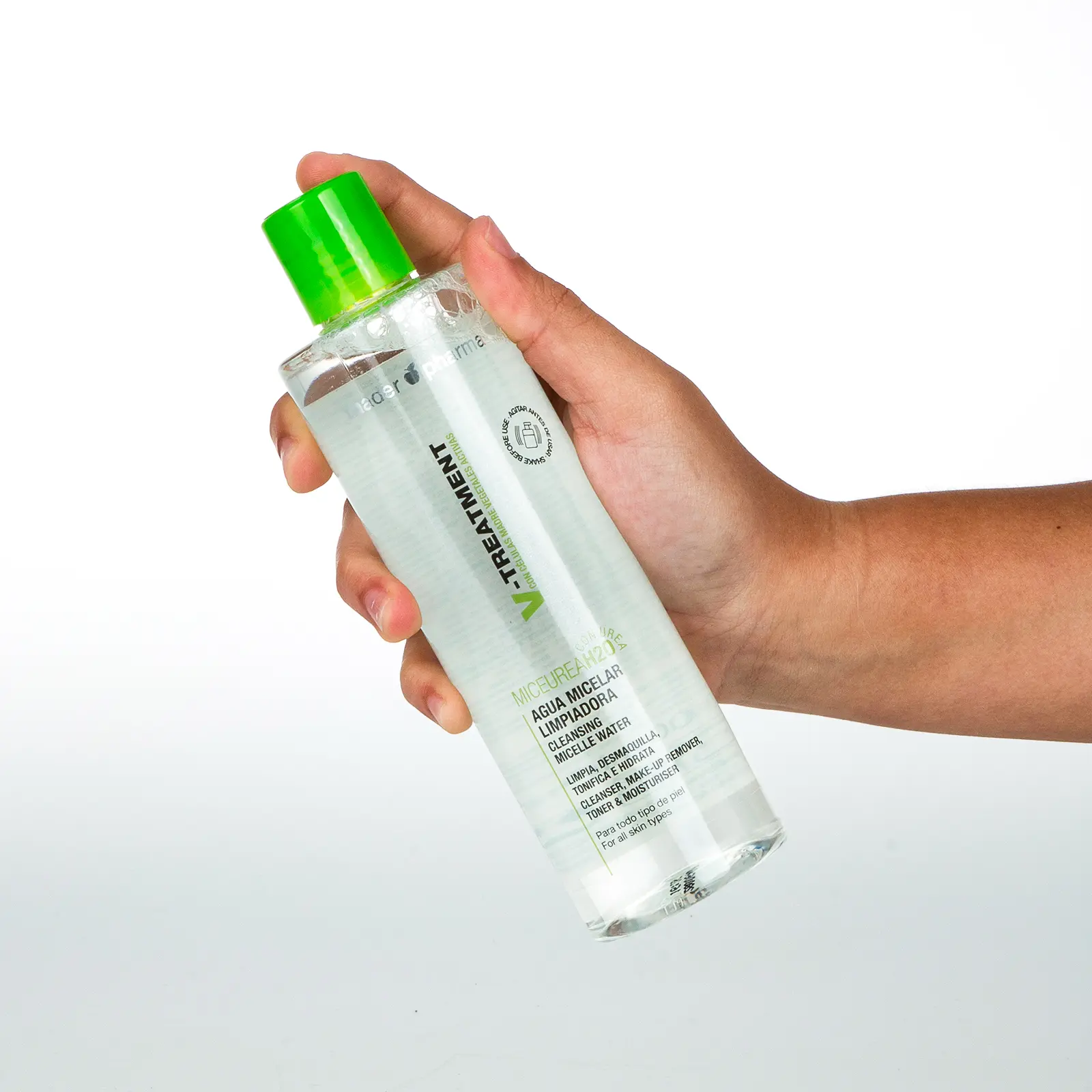 Agua micelar V-Treatment de Thader Pharma