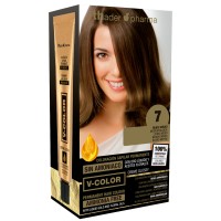 Kit Tinte en casa V-Color | 7 Rubio medio