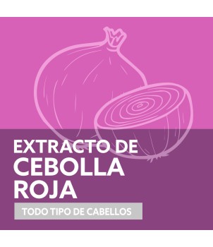 Mascarilla de Cebolla roja