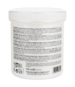 Mascarilla de Cebolla roja