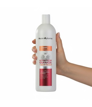 Champú con extracto de Granada y Goji