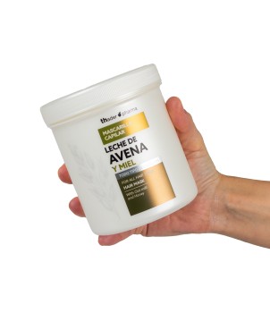 Mascarilla con Leche de Avena y Miel