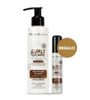 Leave-in curl enhancer + FREE GIFT: hair serumCurly Care 