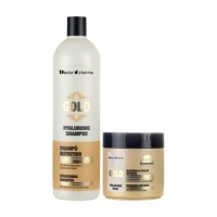 Pack ahorro Hyaluronic Gold: Champú + Mascarilla