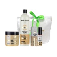 Pack 3 productos Champú + Mascarilla + Sérum Hyaluronic Gold
