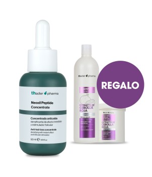 Concentrado anticaída + REGALO: pack champú + mascarilla extracto de Cebolla Roja Neoxil Peptide