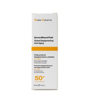 Protector solar mineral facial con color  Derma Mineral Fluid