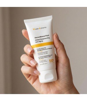 Protector solar mineral facial con color  Derma Mineral Fluid