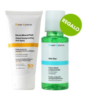 Protector solar mineral facial con color  Derma Mineral Fluid