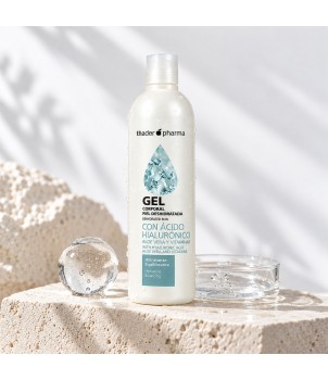 Gel de baño con Ácido Hialurónico, Aloe Vera y Vitamina E