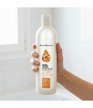 Gel de baño con aceite de Soja