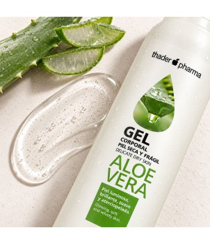 Gel hidratante com Aloé Vera