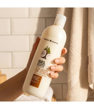 Gel de baño nutritivo con aceite de Coco