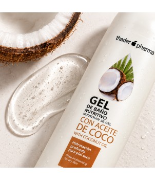 Gel nutritivo com óleo de Côco