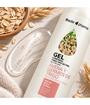 Gel corporal Aveia e Germen de Trigo