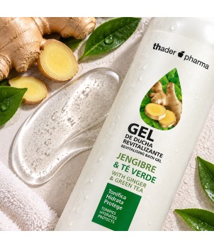 Gel de baño Jengibre y Té Verde Geles corporales