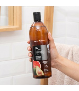 Gel de baño extracto de Pomelo y aceite de Aguacate Polifenoles