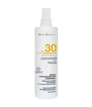 Fotoprotector corporal en spray líquido