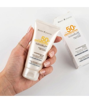 Fotoprotector facial en crema