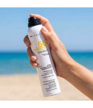 Fotoprotector corporal en spray ligero