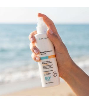 Fotoprotector corporal pediátrico en spray