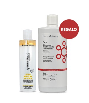 Eau micellaire à base d'huile Cleansing H2O + CADEAU : gel douche ZERO Zero