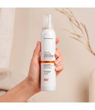 Protetor solar corporal em espuma FPS 50 com vitamina D Vitamin Sun
