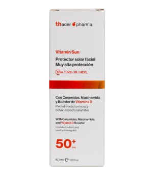 Protector solar facial 50+ Vitamina D Vitamin Sun