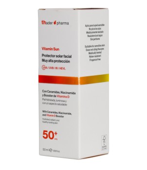 Protector solar facial 50+ Vitamina D Vitamin Sun