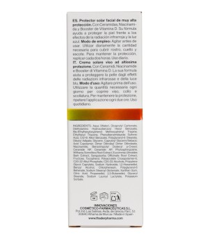 Protector solar facial 50+ Vitamina D Vitamin Sun