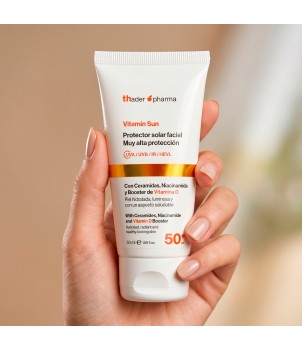 Facial sunscreen SPF 50 with Vitamin D Vitamin Sun