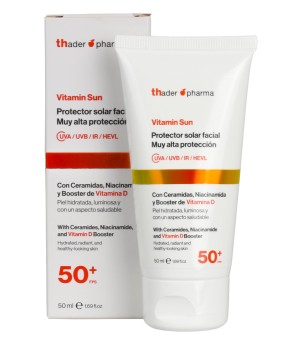 Protector solar facial 50+ Vitamina D Vitamin Sun
