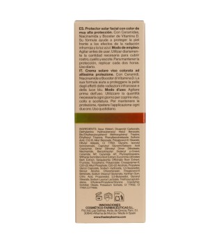 Protetor solar facial com cor 50  Vitamina D Vitamin Sun