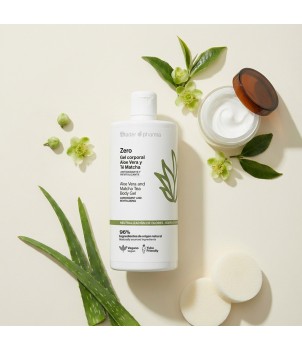 Gel corporal aloe vera y té matcha Zero