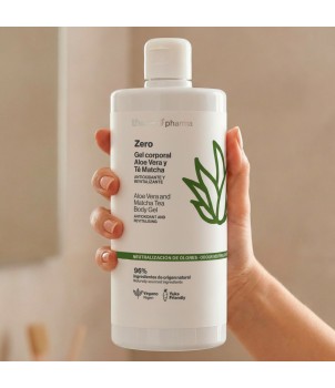 Gel corporal aloe vera y té matcha Zero