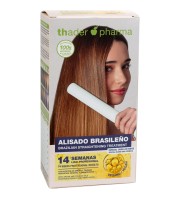 Lissage brésilien cheveux blonds Lissage brésilien
