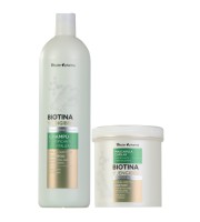 Pack ahorro Biotina y Jengibre: Champú + Mascarilla 