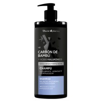 Champú equilibrante con Carbón de Bambú y Ácido Hialurónico | 750 ml